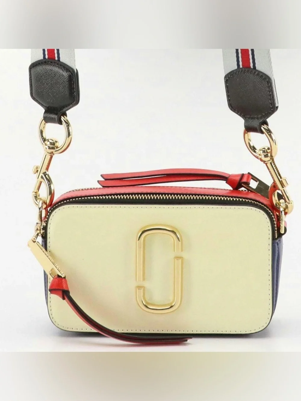Marc Jacobs The Snapshot Camera Bag in Colorblock Saffiano Leather